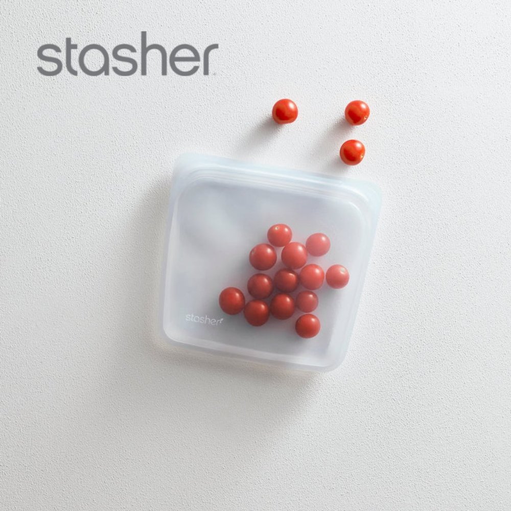 Stasher Reusable Silicone SANDWICH BAG - Clear